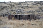 Old Wooden Boxcar